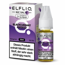 ELFLIQ Blackcurrant Aniseed Liquid 10ml Nikotinsalz