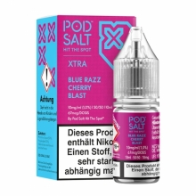 Pod Salt X Blue Razz Cherry Blast Liquid 10ml