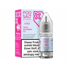 Pod Salt X Triple Raspberry Ice Liquid 10ml Nikotinsalz