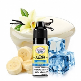 Dinner Lady Banana Ice Liquid 10ml 20mg/ml Nikotinsalz