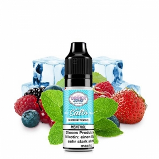 Dinner Lady Blueberry Menthol Liquid 10ml 20mg/ml Nikotinsalz