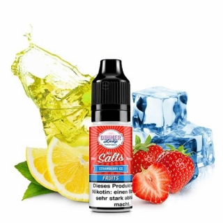 Dinner Lady Strawberry Ice Liquid 10ml 20mg/ml Nikotinsalz