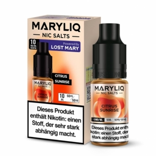 MARYLIQ Citrus Sunrise Liquid 10ml