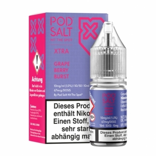 Pod Salt X Grape Berry Burst Liquid 10ml