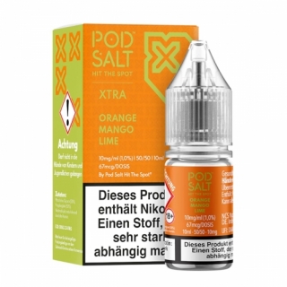 Pod Salt X Orange Mango Lime Liquid 10ml