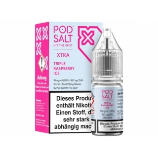 Pod Salt X Triple Raspberry Ice Liquid 10ml Nikotinsalz