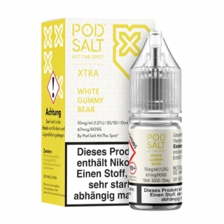 Pod Salt X White Gummy Bear Liquid 10ml