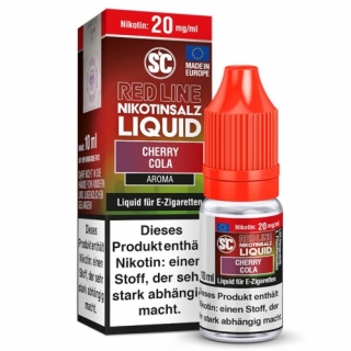 SC Liquid Red Line - Cherry Cola Liquid 10ml 10mg/ml Nikotinsalz