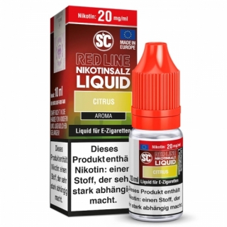 SC Liquid Red Line - Citrus Liquid 10ml 10mg/ml Nikotinsalz