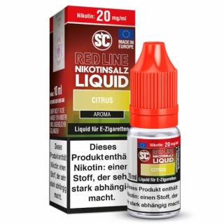 SC Liquid Red Line - Citrus Liquid 10mg/ml Nikotinsalz