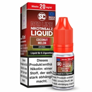 SC Liquid Red Line - Coconut Melon Liquid 10ml 10mg/ml Nikotinsalz