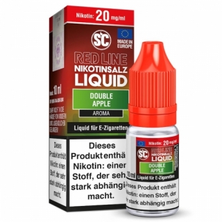 SC Liquid Red Line - Double Apple Liquid 10ml 10mg/ml Nikotinsalz